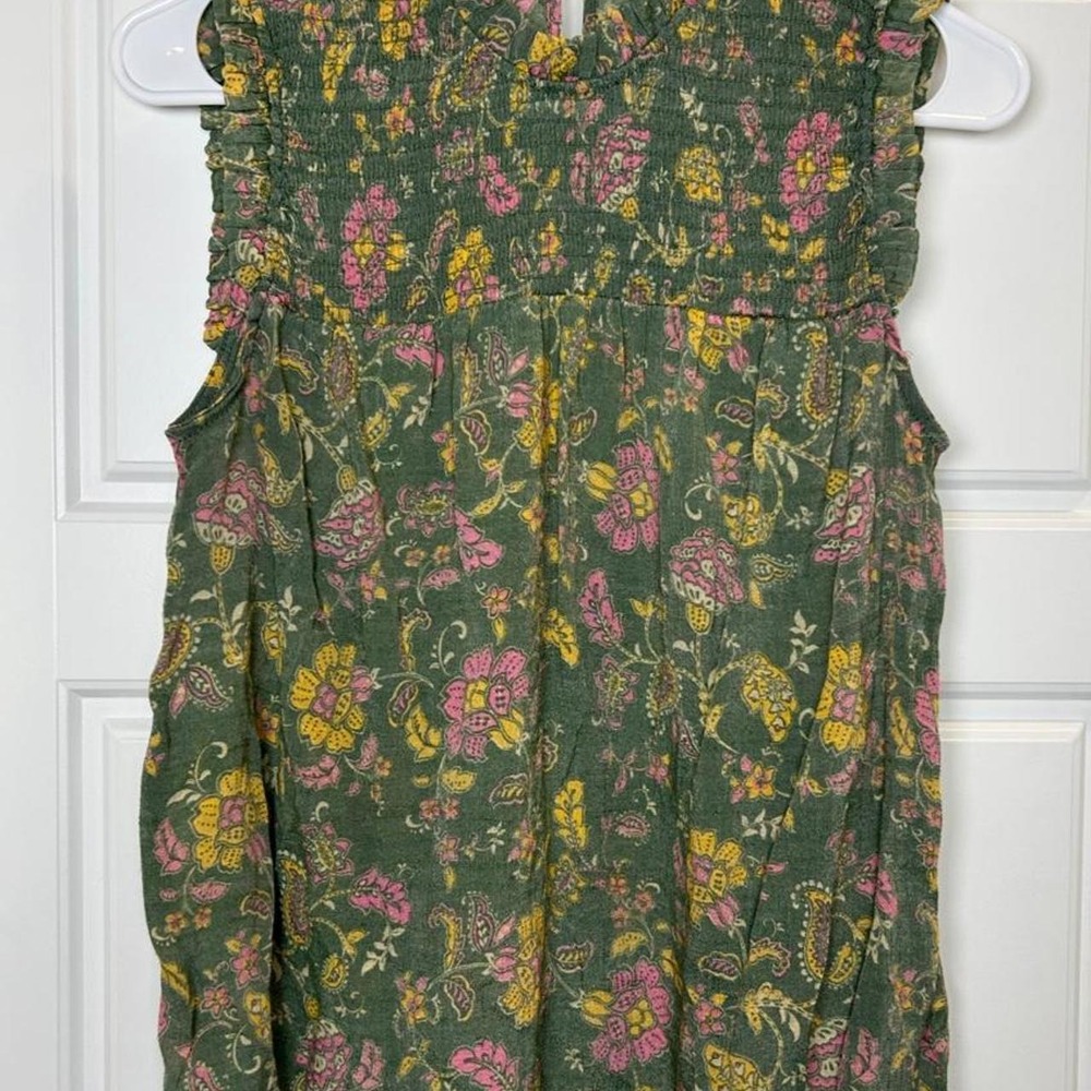 Nanette Lenore Green Floral Top